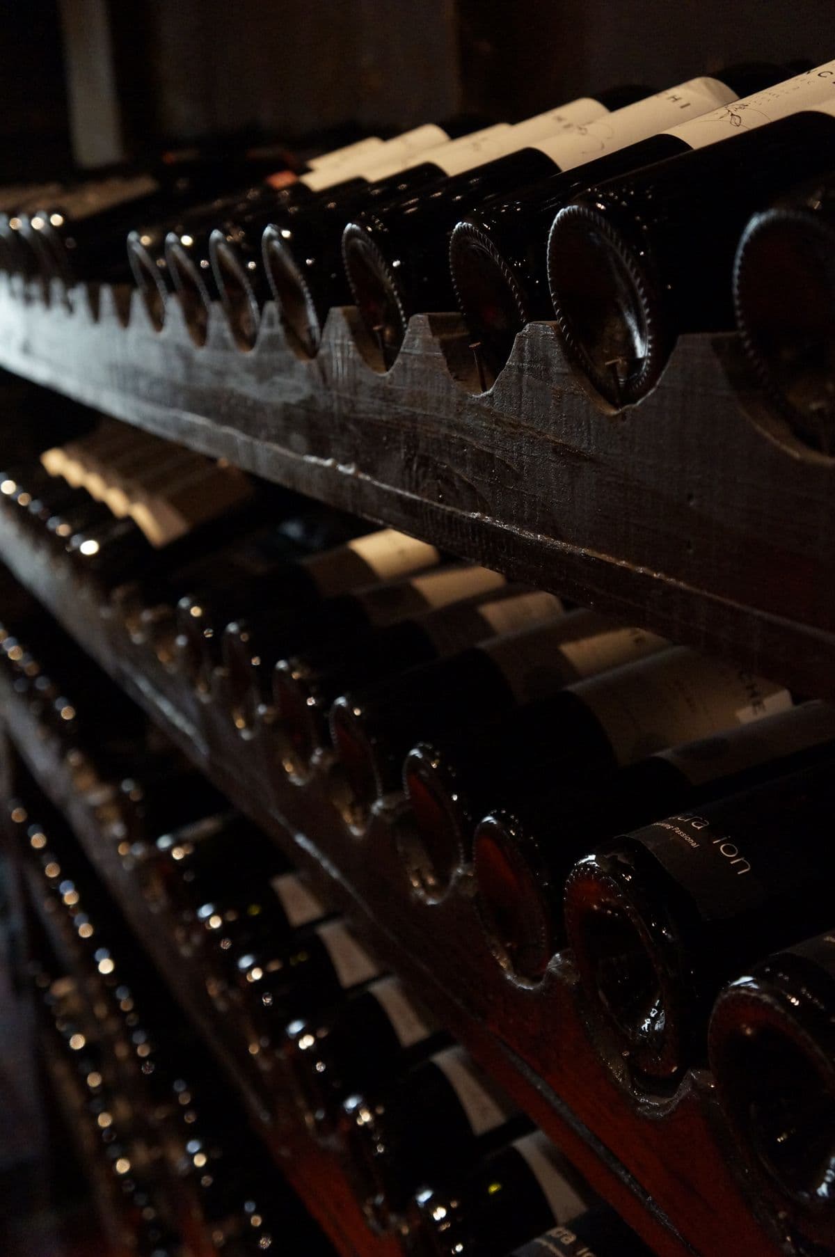 Traditional wine cellar