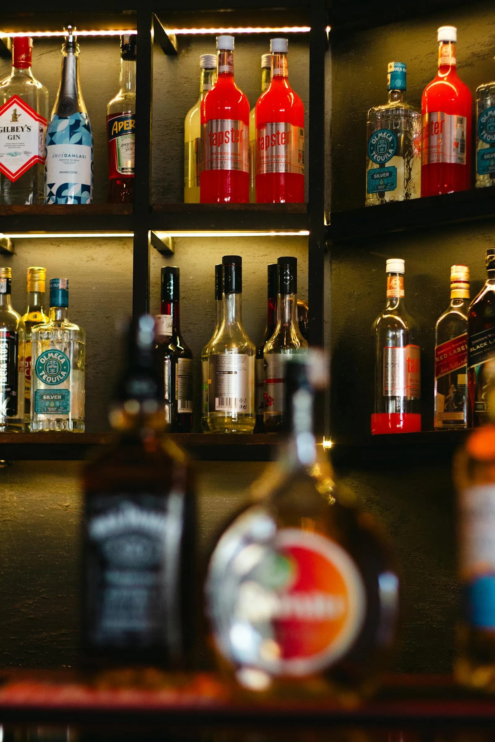 Mobile bar được setup tại sự kiện của đối tác